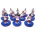 Subbuteo Andrew Table Soccer Liberia 1995 National Team on Classic Hasbro bases